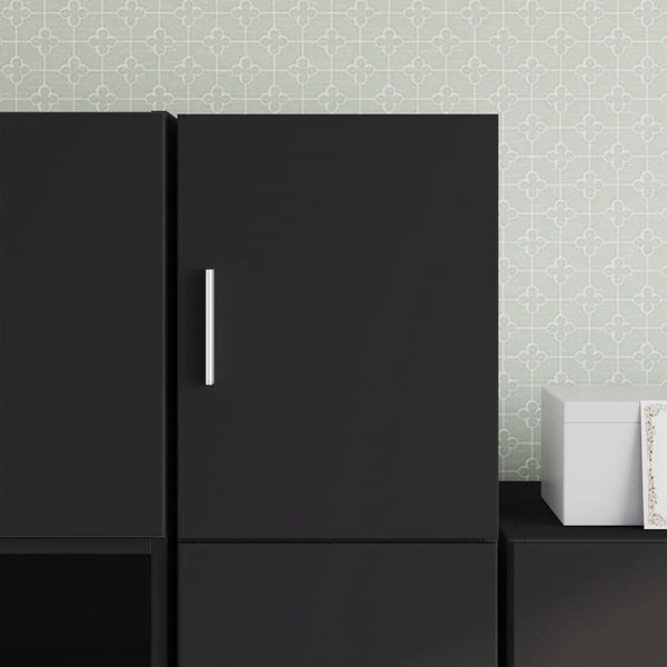 Schwarzer Wandschrank 30x42,5x40cm