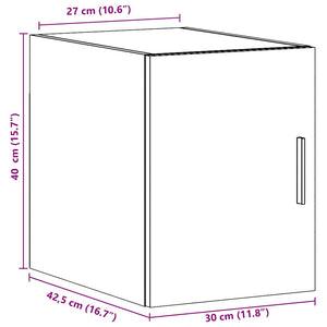 Wandschrank Sonoma Eiche 30x42,5x40 cm