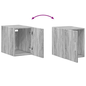 Wandschrank Grau Sonoma 30x42,5x40 cm