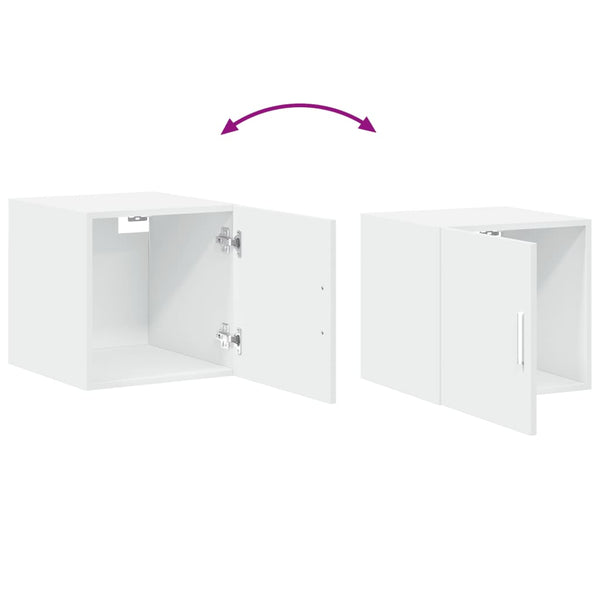 Weißer Wandschrank 40 cm