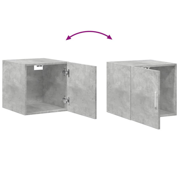 Wandschrank Betongrau 40x42,5x40 cm