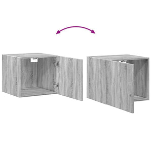 Wandschrank Grau Sonoma 45x42,5x40 cm
