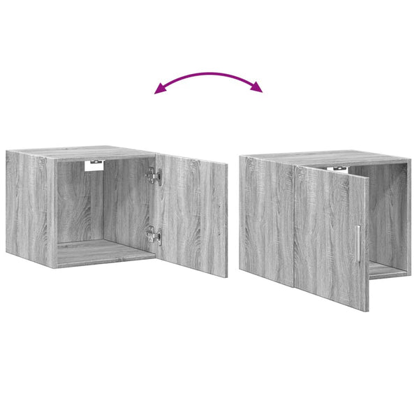 Wandschrank Grau Sonoma 45x42,5x40 cm