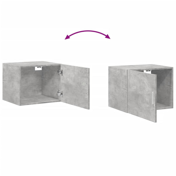 Wandschrank Betongrau 50x42,5x40 cm