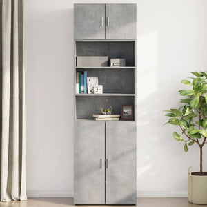 Wandschrank Betongrau 70x42,5x40 cm