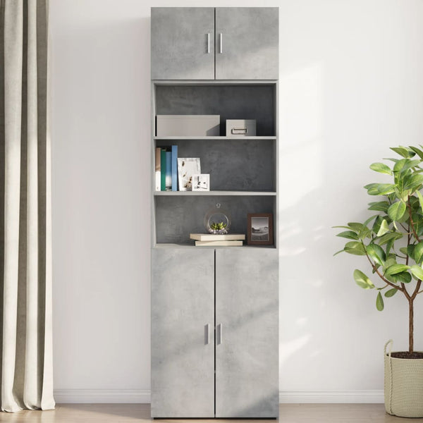 Wandschrank Betongrau 70x42,5x40 cm