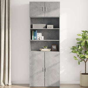 Wandschrank Betongrau 80x42,5x40 cm