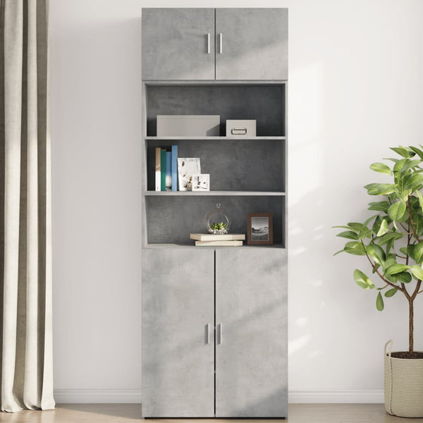 Wandschrank Betongrau 80x42,5x40 cm