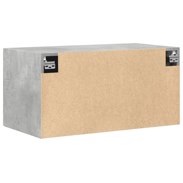 Wandschrank Betongrau 80x42,5x40 cm