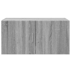 Wandschrank Grau Sonoma 80 cm