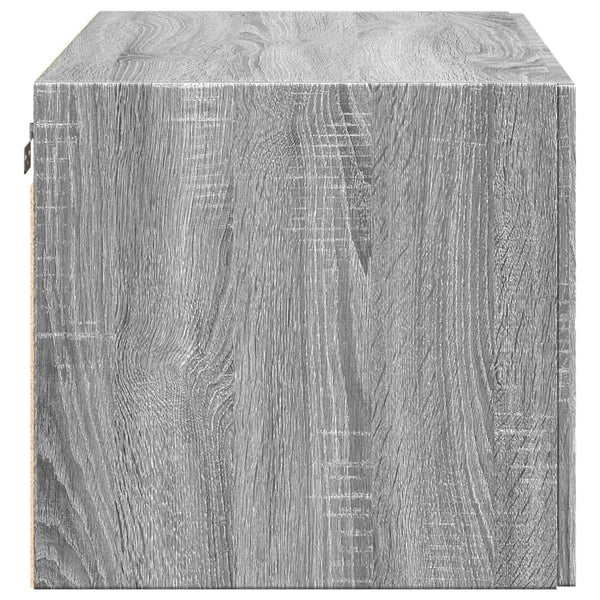 Wandschrank Grau Sonoma 80 cm