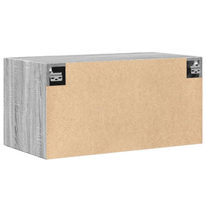 Wandschrank Grau Sonoma 80 cm