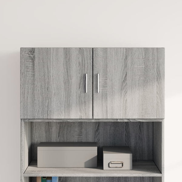 Wandschrank Grau Sonoma 80 cm