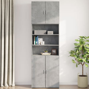 Wandschrank Betongrau 80x42,5x64 cm