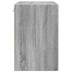 Wandschrank Grau Sonoma 80 cm