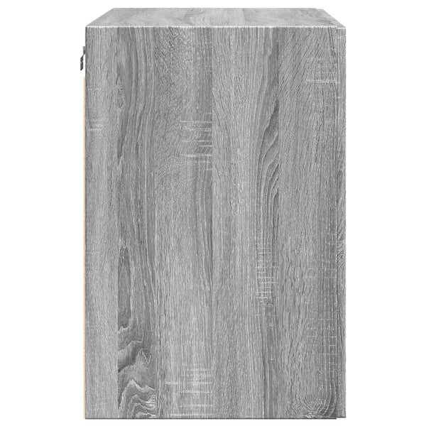 Wandschrank Grau Sonoma 80 cm