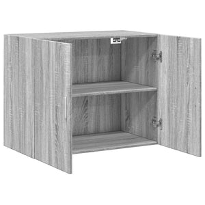 Wandschrank Grau Sonoma 80 cm