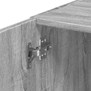 Wandschrank Grau Sonoma 80 cm
