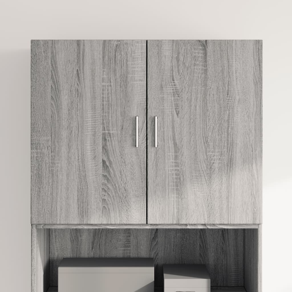 Wandschrank Grau Sonoma 80 cm