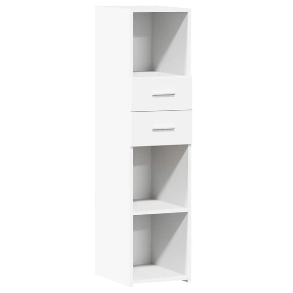 Weißes Highboard 30x42,5x124cm