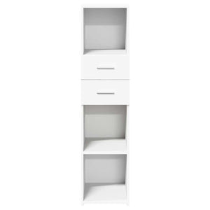 Weißes Highboard 30x42,5x124cm