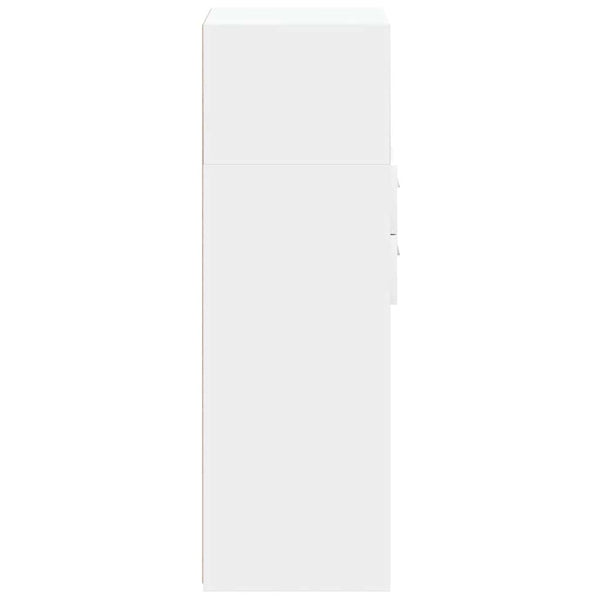 Weißes Highboard 30x42,5x124cm