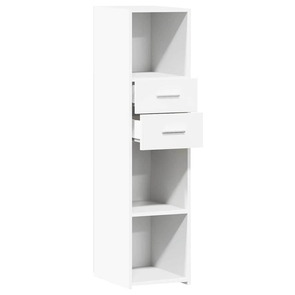 Weißes Highboard 30x42,5x124cm