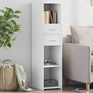 Weißes Highboard 30x42,5x124cm