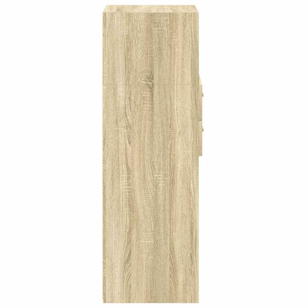 Highboard Sonoma Eiche 30x42,5x124 cm