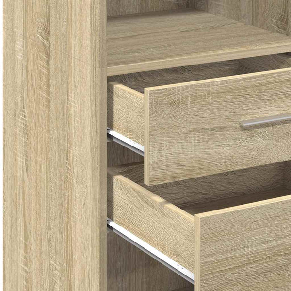 Highboard Sonoma Eiche 30x42,5x124 cm