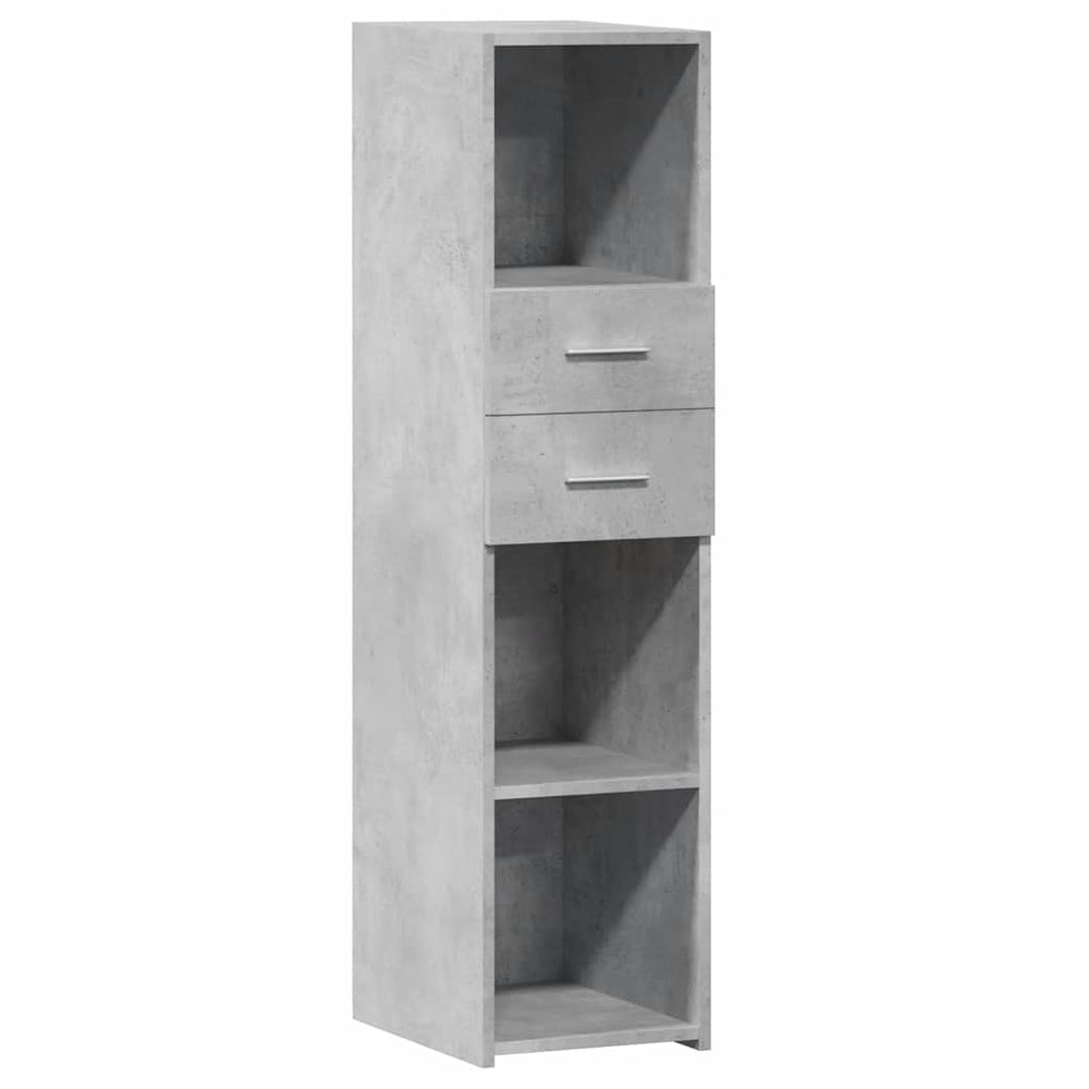 Highboard Betongrau 30x42,5x124 cm