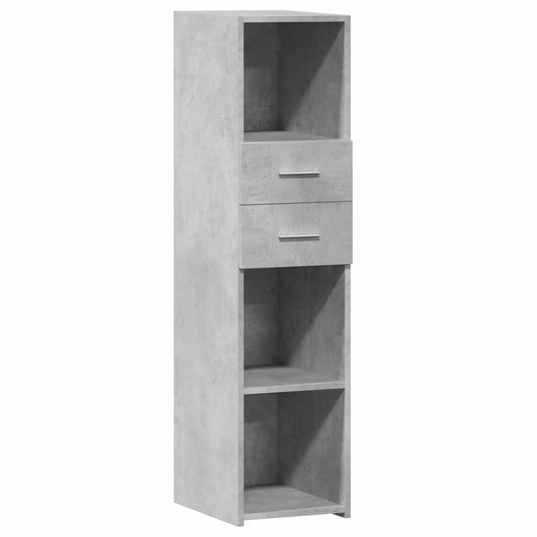 Highboard Betongrau 30x42,5x124 cm