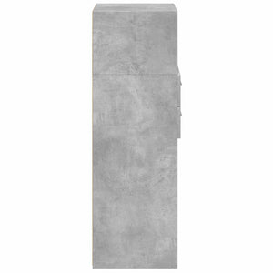 Highboard Betongrau 30x42,5x124 cm