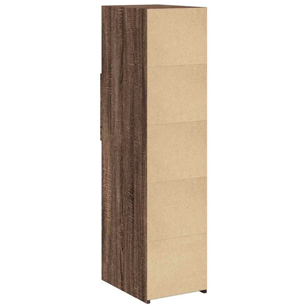 Highboard Braun Eichen-Optik 30x42,5x124 cm