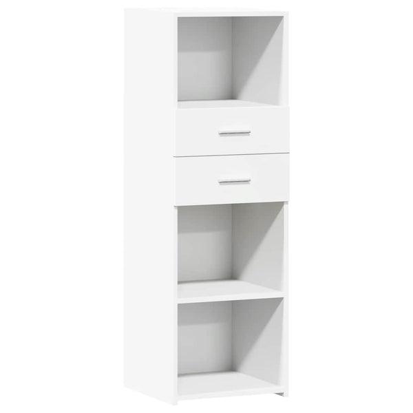 Weißes Highboard 40x42,5x124 cm