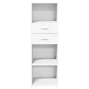 Weißes Highboard 40x42,5x124 cm