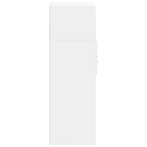Weißes Highboard 40x42,5x124 cm