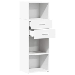Weißes Highboard 40x42,5x124 cm