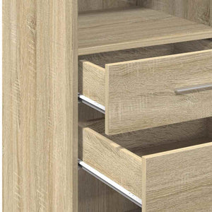 Highboard Sonoma Eiche 40x42,5x124 cm