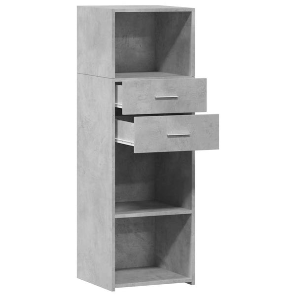 Highboard Betongrau 40x42,5x124 cm