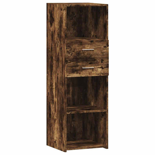Highboard Räuchereiche 40x42,5x124 cm
