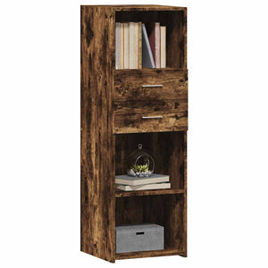 Highboard Räuchereiche 40x42,5x124 cm