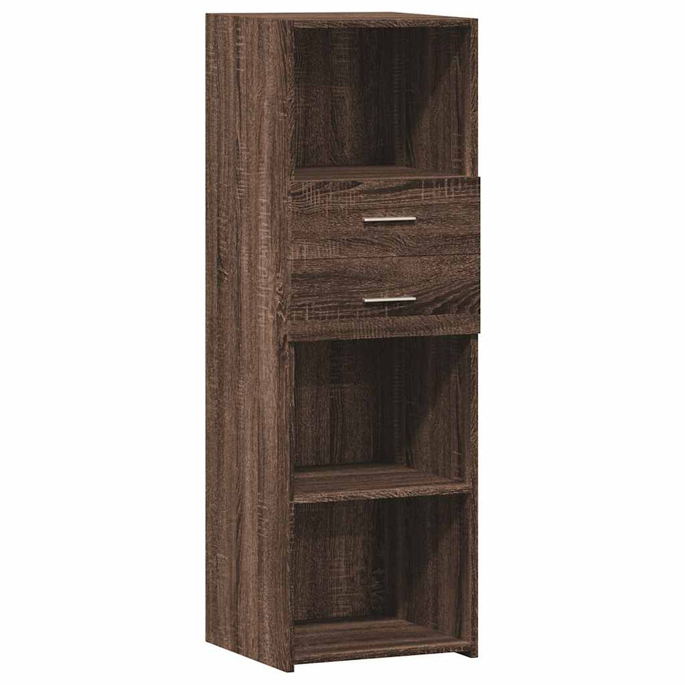 Highboard Braun Eichenoptik, 124 cm