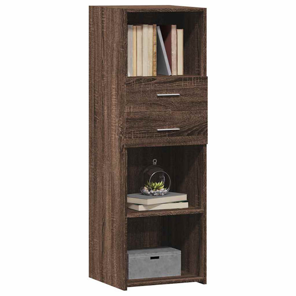 Highboard Braun Eichenoptik, 124 cm