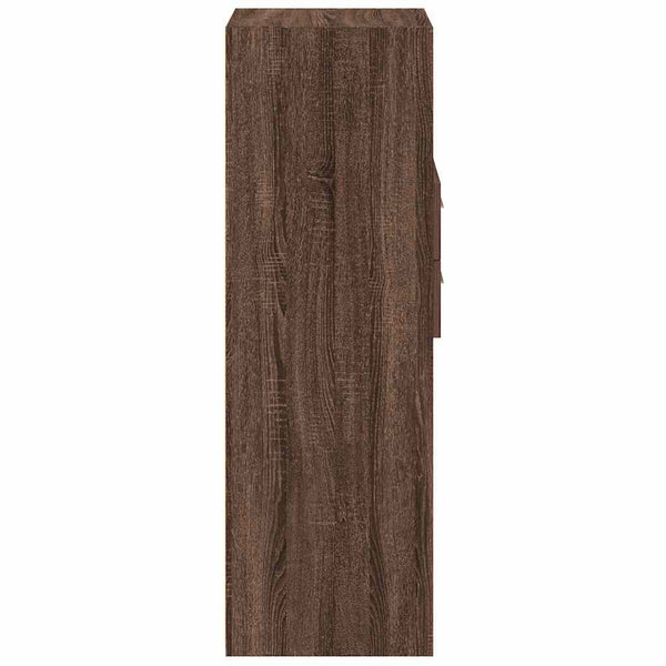 Highboard Braun Eichenoptik, 124 cm