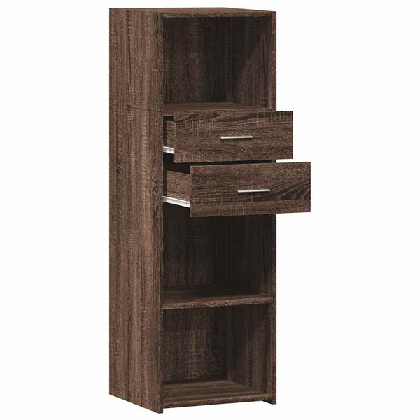 Highboard Braun Eichenoptik, 124 cm