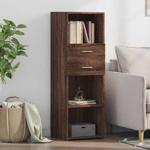 Highboard Braun Eichenoptik, 124 cm