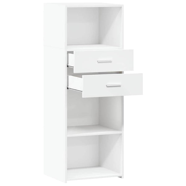 Weißes Highboard 45x42,5x124cm