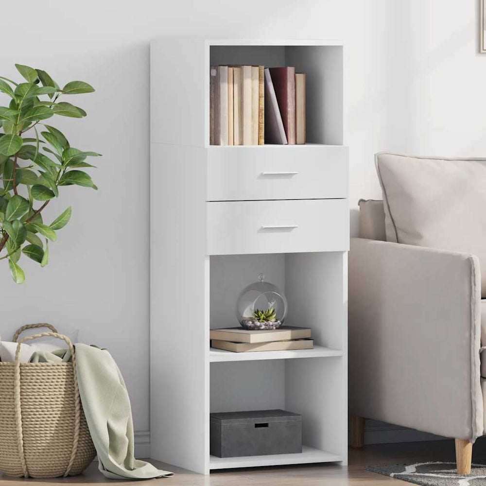Weißes Highboard 45x42,5x124cm