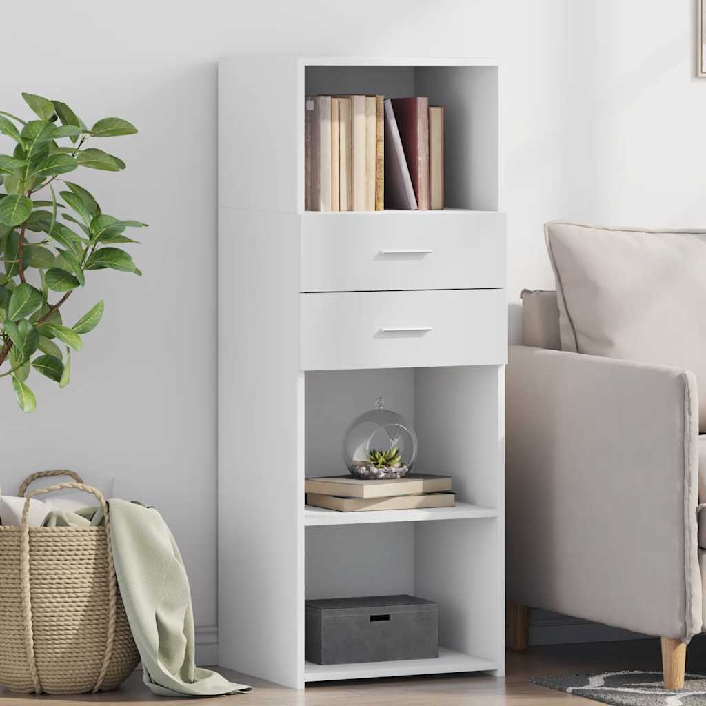 Weißes Highboard 45x42,5x124cm
